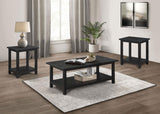 Furniture City Houma - Coaster - Payne 3-piece Coffee and End Table Set Distressed Java - 710568-S3A