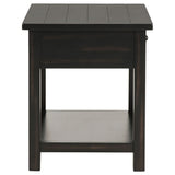 Payne 3-piece Coffee and 1-drawer End Table Set Java
