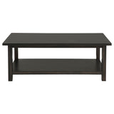 Payne 3-piece Coffee and 1-drawer End Table Set Java