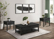 Furniture City Houma - Coaster - Concord 3-piece Coffee and End Table Set Distressed Java - 710578-S3