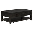 Furniture City Houma - Coaster - Concord 2-drawer Rectangular Coffee Table Distressed Java - 710578