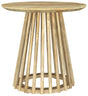 Furniture City Houma - Coaster - Touhy Round Solid Wood End Side Table Natural Mango - 710607