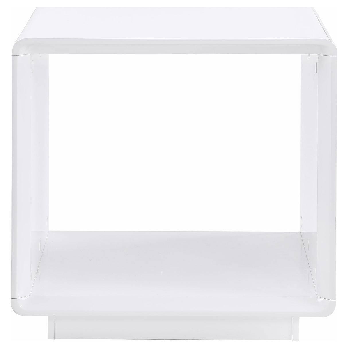 Paseo 3-piece Coffee and End Table Set White High Gloss