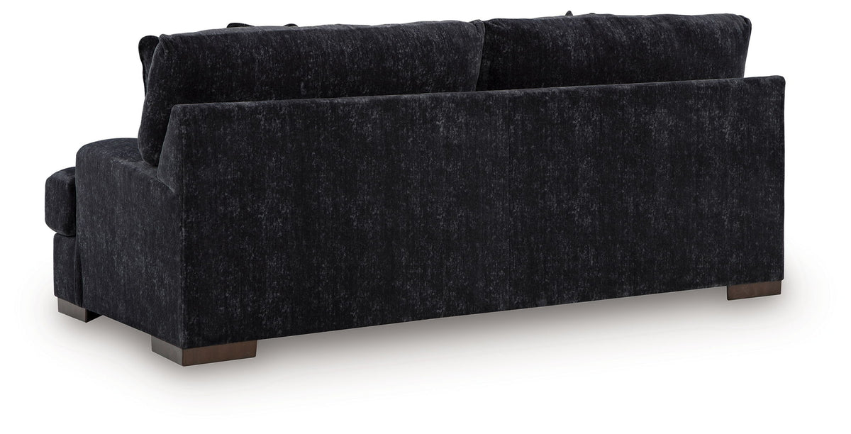Whitmore Manor - Sofa - Black Pearl