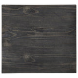 Cliffview 1-shelf Square Wood Side End Table Grey