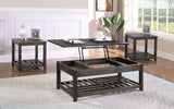 Cliffview 3-piece Lift Top Coffee and End Table Set Grey