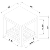 Cliffview 3-piece Lift Top Coffee and End Table Set Grey