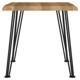 Zander 3-piece Rectangular Coffee and End Table Set Natural