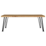 Zander 3-piece Rectangular Coffee and End Table Set Natural