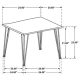 Zander 3-piece Rectangular Coffee and End Table Set Natural