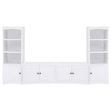Laughlin 3-piece Entertainment Center TV Stand White