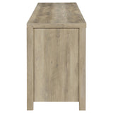 Madra 2-door Engineered Wood 79-inch TV Stand Distressed Pine