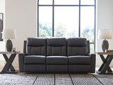 Furniture City Houma - Ashley Furniture - Mackmenville Reclining Sofa - Reclining Sofa / Carbon - 7471388