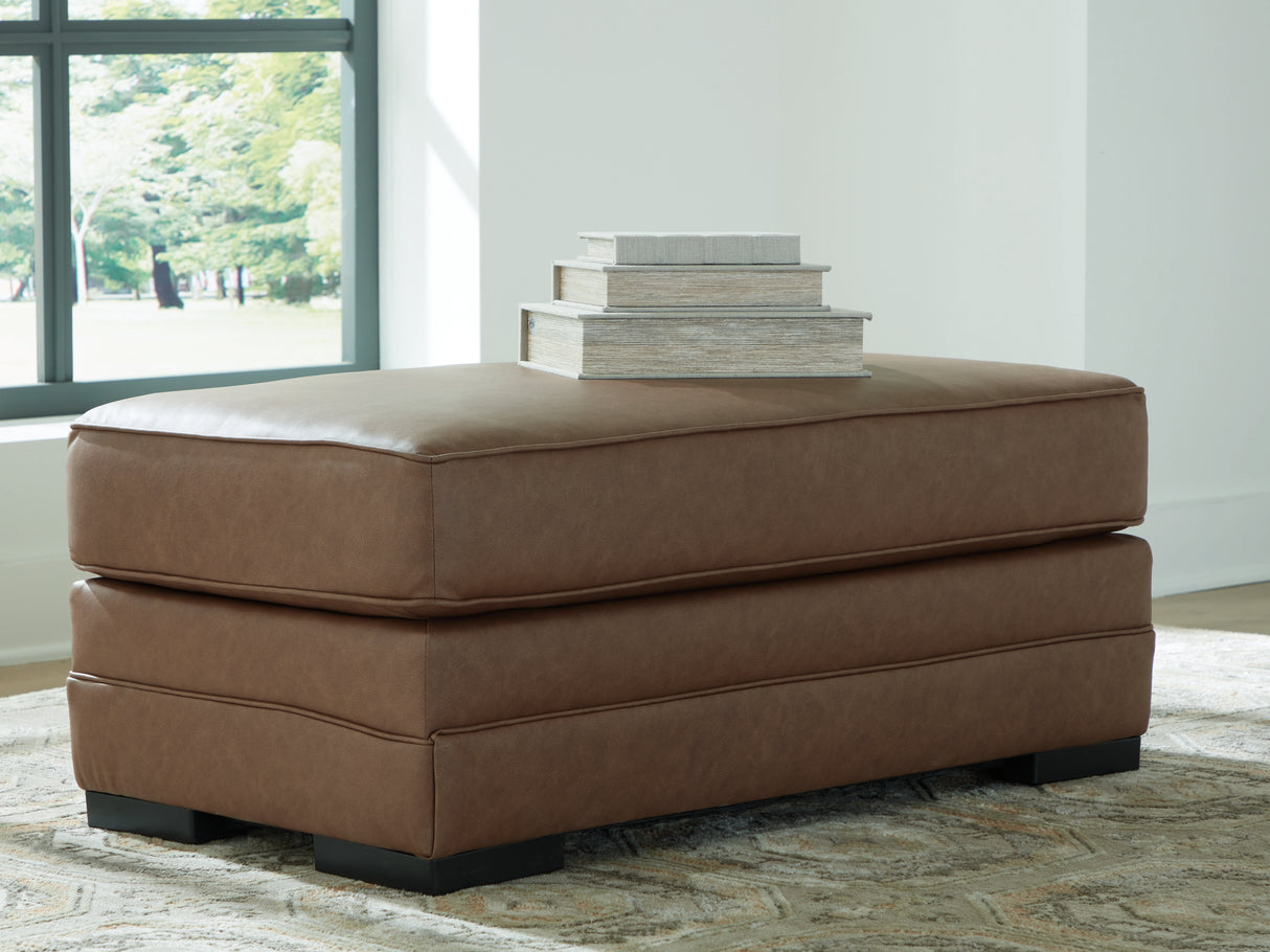 Furniture City Houma - Ashley Furniture - VillaCourt Living Room - Ottoman / Caramel - 7490914