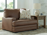 Furniture City Houma - Ashley Furniture - VillaCourt Living Room - Chair and a Half / Caramel - 7490923
