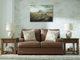 Furniture City Houma - Ashley Furniture - VillaCourt Loveseat - Loveseat / Caramel - 7490935