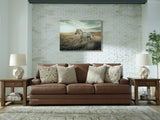 Furniture City Houma - Ashley Furniture - VillaCourt Living Room - Sofa / Caramel - 7490938