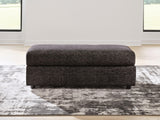 Lentiz - Oversized Accent Ottoman - Onyx