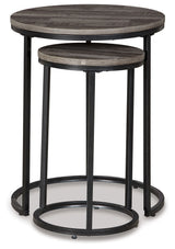 Briarsboro - Accent Table Set (Set of 2) - Black / Gray