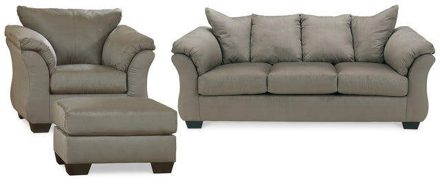 Furniture City Houma - Ashley Furniture - Darcy Sofa, Chair and Ottoman - Sofa, Chair and Ottoman - 75005U11