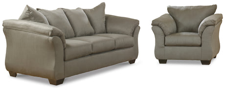 Furniture City Houma - Ashley Furniture - Darcy Sofa and Chair - Sofa and Chair - 75005U10