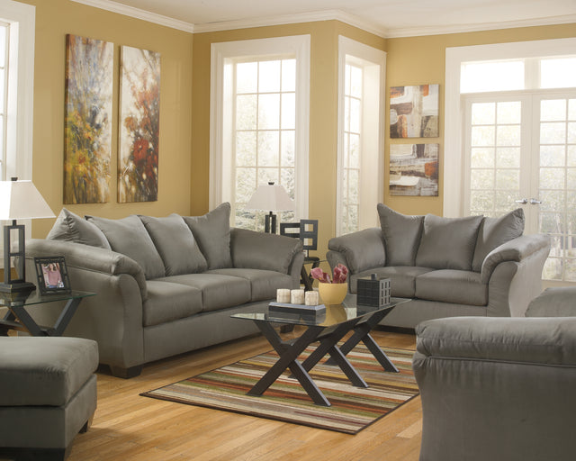 Furniture City Houma - Ashley Furniture - Darcy Sofa, Loveseat, Chair and Ottoman - Sofa, Loveseat, Chair and Ottoman - 75005U9