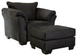 Furniture City Houma - Ashley Furniture - Darcy Chair and Ottoman - Chair and Ottoman - 75008U3