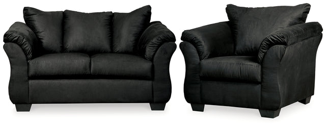 Furniture City Houma - Ashley Furniture - Darcy Loveseat and Chair - Loveseat and Chair - 75008U14
