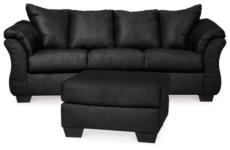 Furniture City Houma - Ashley Furniture - Darcy Sofa and Ottoman - Sofa and Ottoman - 75008U11