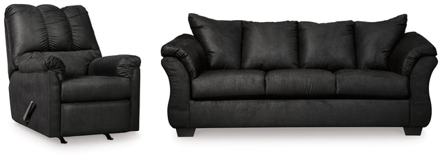 Furniture City Houma - Ashley Furniture - Darcy Sofa and Recliner - Sofa and Recliner - 75008U7
