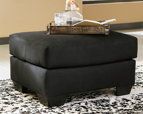 Furniture City Houma - Ashley Furniture - Darcy Ottoman - Ottoman / Cobblestone - 7500514