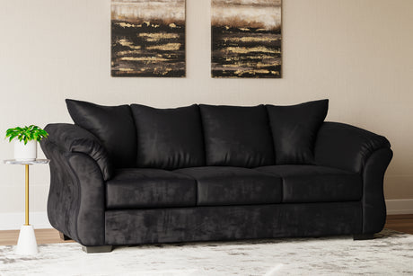 Furniture City Houma - Ashley Furniture - Darcy Sofa - Sofa / Black - 7500838
