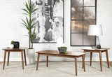 Furniture City Houma - Coaster - Radley 3-piece Rectangular Coffee Table Set Natural Walnut - 753524