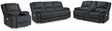 Furniture City Houma - Ashley Furniture - Draycoll Power Reclining Sofa, Loveseat and Recliner - Power Reclining Sofa, Loveseat and Recliner - 76504U5
