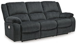Draycoll Power Reclining Sofa and Loveseat
