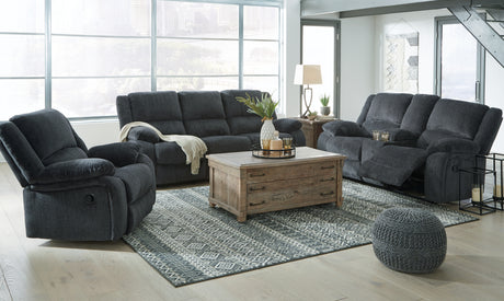 Furniture City Houma - Ashley Furniture - Draycoll Reclining Sofa, Loveseat and Recliner - Reclining Sofa, Loveseat and Recliner - 76504U4
