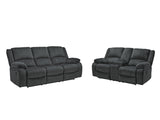 Draycoll Reclining Sofa and Loveseat