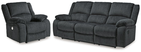 Draycoll Reclining Sofa and Power Recliner