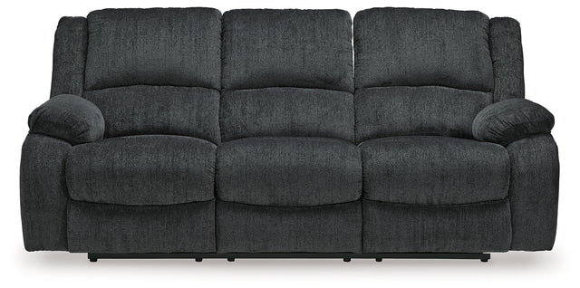 Furniture City Houma - Ashley Furniture - Draycoll Power Reclining Sofa - Reclining Power Sofa / Slate - 7650487
