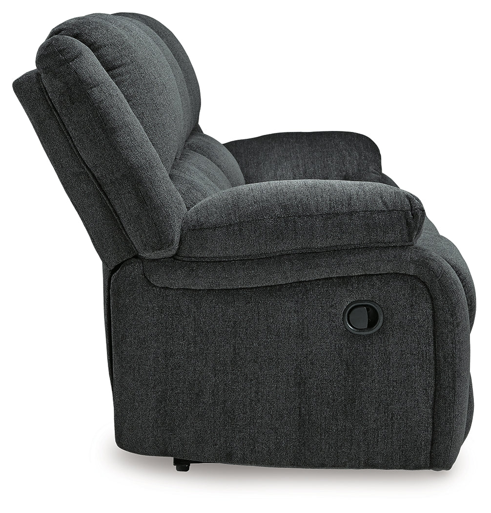 Draycoll Reclining Sofa and Power Recliner