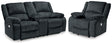 Furniture City Houma - Ashley Furniture - Draycoll Power Reclining Loveseat and Power Recliner - Power Reclining Loveseat and Power Recliner - 76504U8