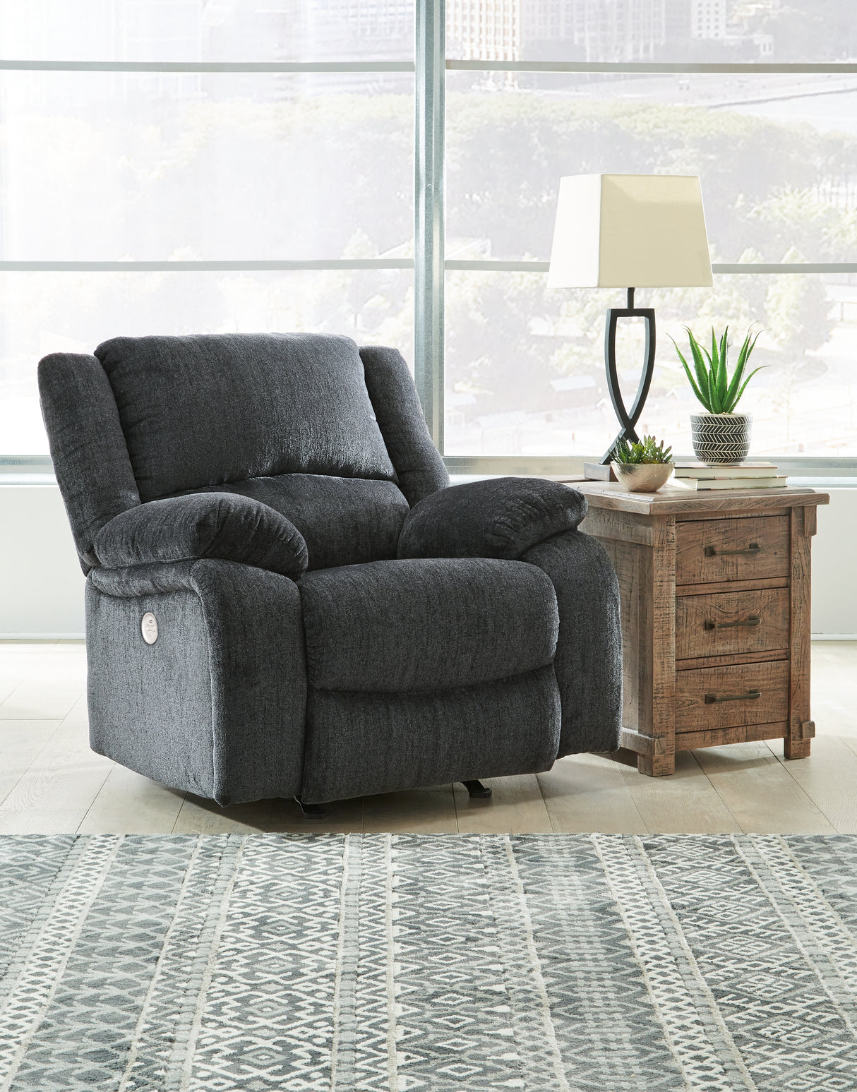 Draycoll Reclining Sofa and Power Recliner