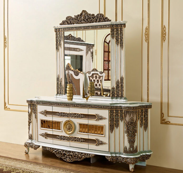 HD-1881 - Buffet - Ivory / Bronzed Copper