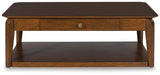 Trenmour - Rectangular Cocktail Table - Medium Brown