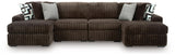 Midnight-Madness - Sectional - Chocolate