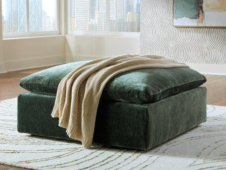 Furniture City Houma - Ashley Furniture - Carriage View Oversized Accent Ottoman - Oversized Accent Ottoman / Jade - 7800108