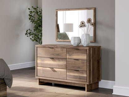 Chirason - Dresser And Mirror - Brown