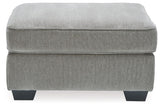 Altari - Oversized Accent Ottoman - Alloy