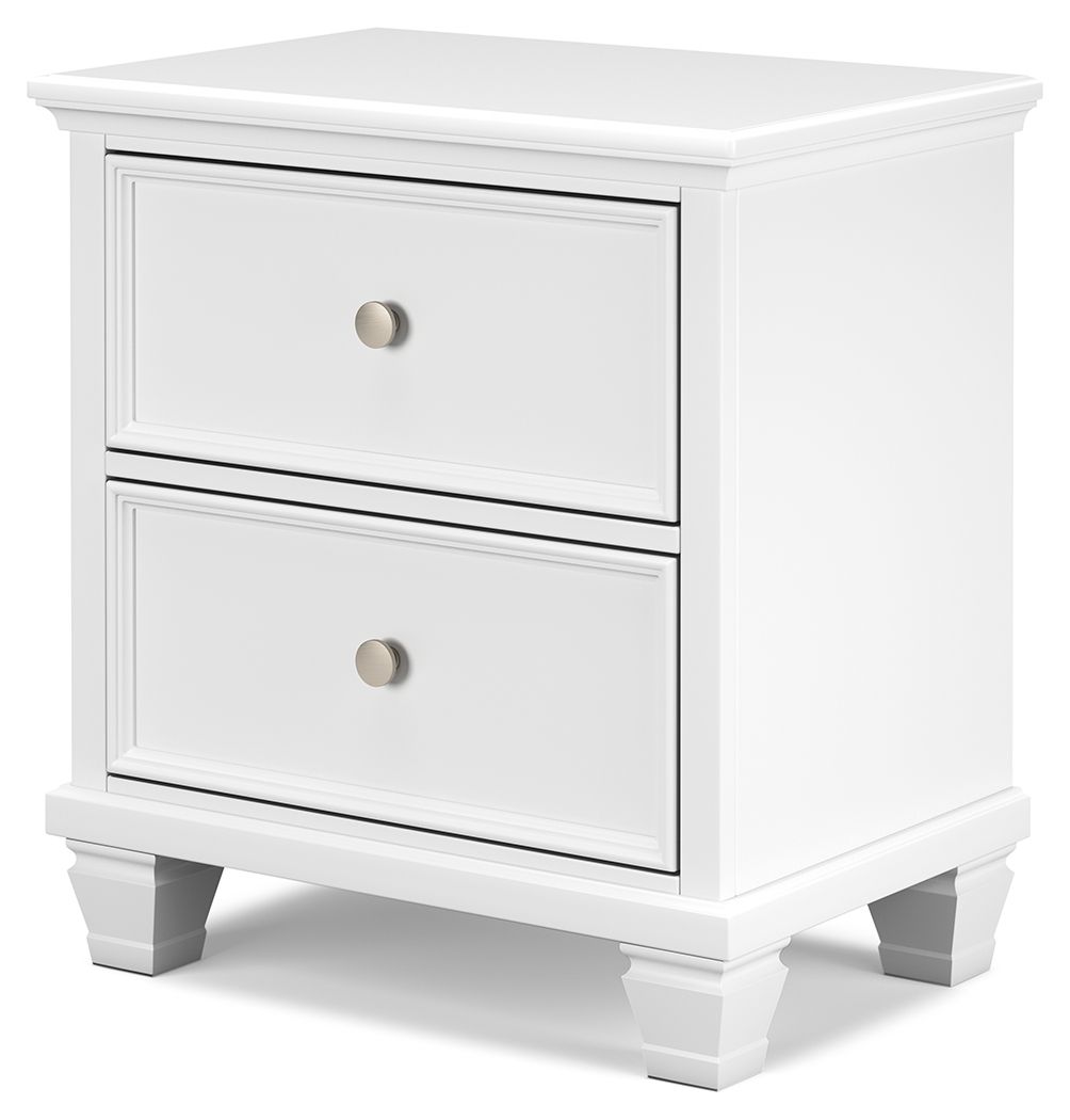 Fortman - Two Drawer Night Stand - White