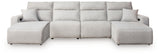 Modmax II - Reclining Sectional - Stone